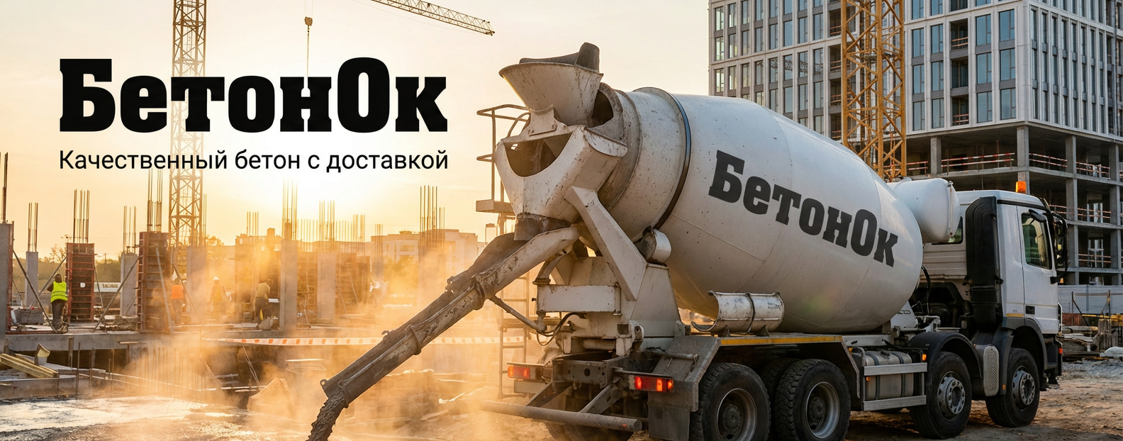 БетонОк - производство и доставка качественного бетона
